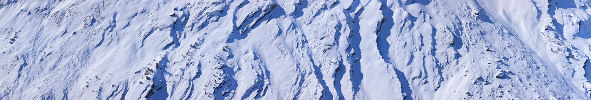 147 megapixels! A very high resolution, large-format VAST photo of a snowy mountain slope; fine art landscape photo created by Scott Dimond in Banff National Park, Alberta, Canada.