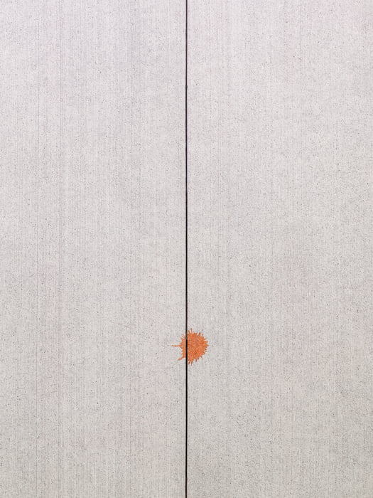 2,064 megapixels! A very high resolution, large-format VAST photo print of the ground; fine art photo created by Dan Piech as part of the Concrete Canvas series in New York City.