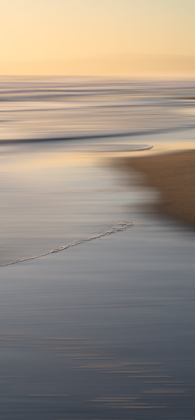 186 megapixels! A very high resolution, abstract photo print of a beach at sunset; photograph created by Francesco Emanuele Carucci.