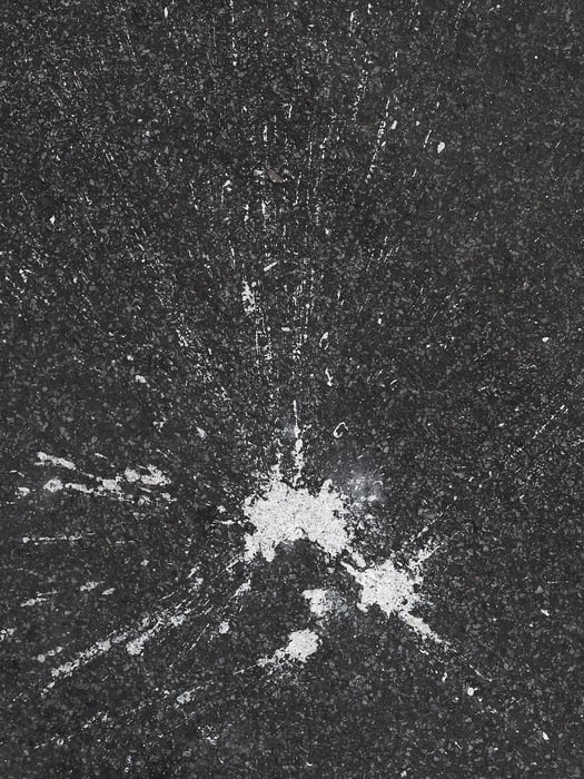 1,098 megapixels! A very high resolution, large-format VAST photo print of abstract splatter painting; photograph created by Dan Piech in Manhattan, New York City.