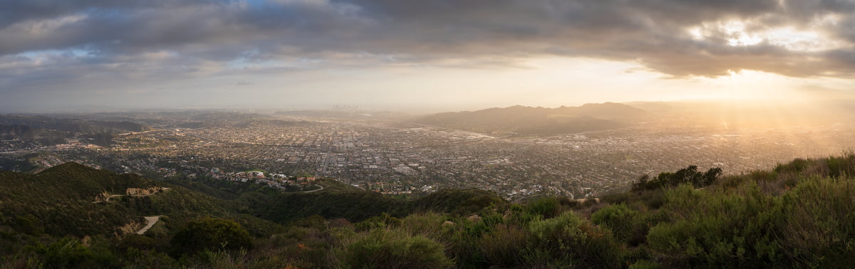 229 megapixels! A very high resolution, large-format VAST photo print of the Los Angeles metropolis; cityscape photograph created by Jeff Lewis in Los Angeles, California.