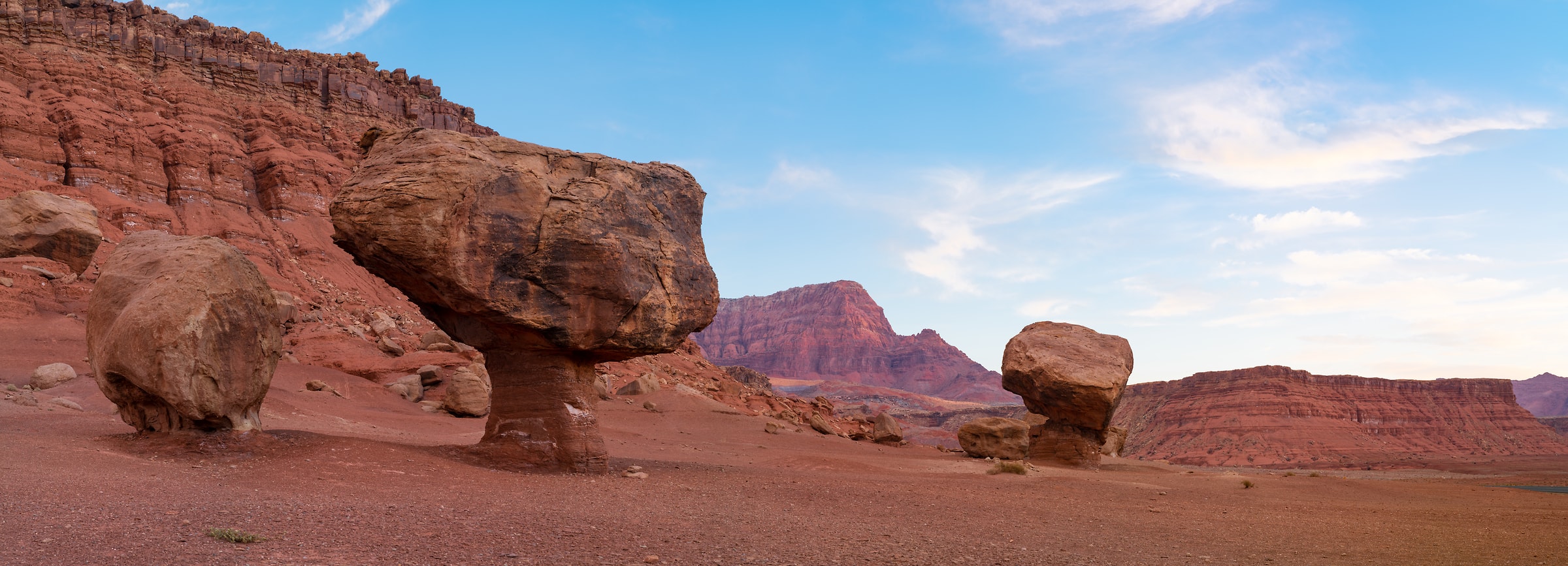 367 megapixels! A very high resolution, large-format wall mural photo of rock formations; photograph created by Greg Probst.