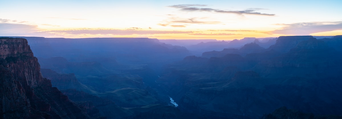 190 megapixels! A very high resolution, large-format VAST photo print of the Grand Canyon at sunset; wallpaper photograph created by Greg Probst in Grand Canyon National Park, Arizona.