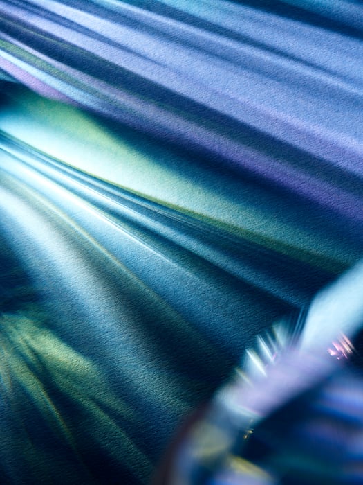 406 megapixels! A very high resolution, large-format VAST photo print of refracted light; photograph created by David Lineton.