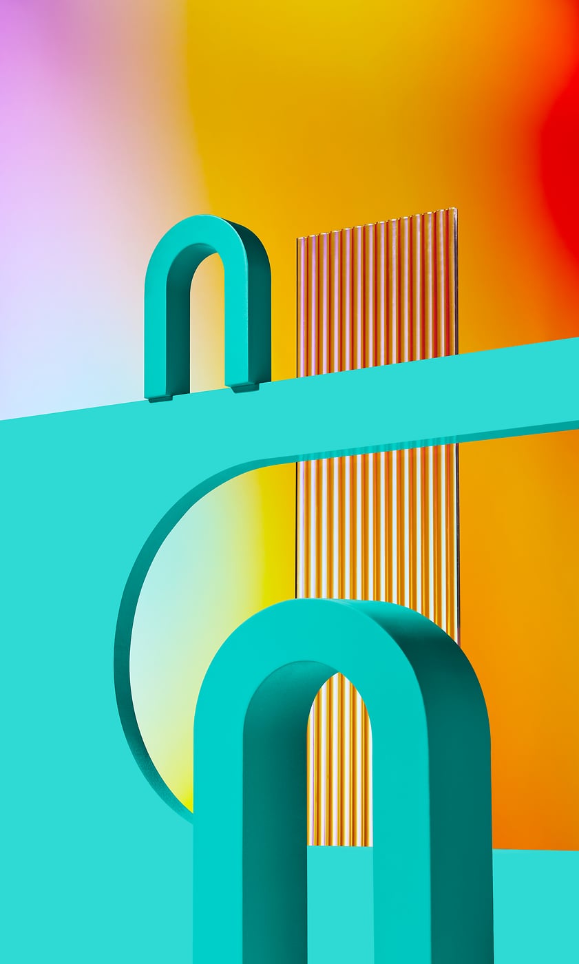649 megapixels! A very high resolution, large-format VAST photo print of "Obscure - Archway" - an ultra-high-resolution abstract photograph created by David Lineton.