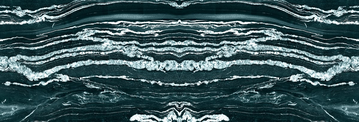 3,014 megapixels! A very high resolution texture photo of teal banded quartz; gigapixel image available to be licensed and downloaded as a digital file from VAST; photograph created by David Lineton.