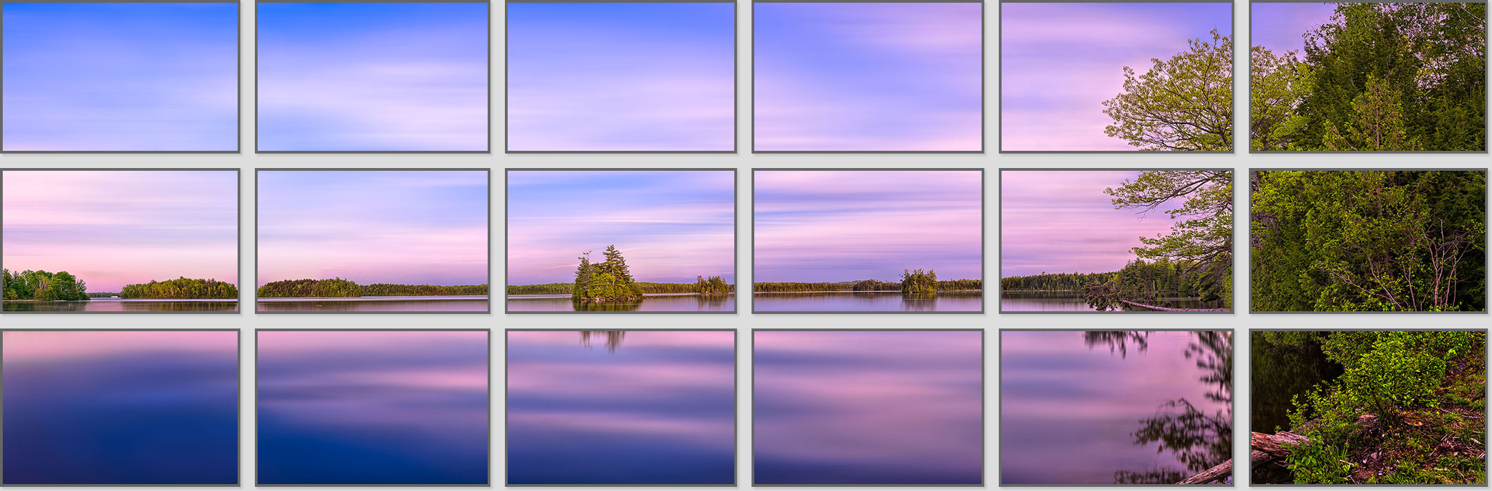 Example of the VAST photo creation technique where many images are stitched together to make a gigapixel panorama image.