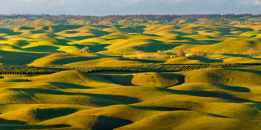 An example ultra-high-resolution photo of hills from VAST.